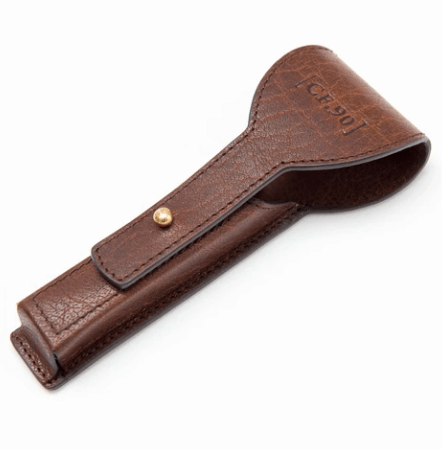 Captain Fawcett's Handcrafted Leather Case For Mach 3 Razor