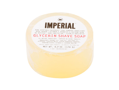 Imperial Glycerin Shave Soap Puck 176g