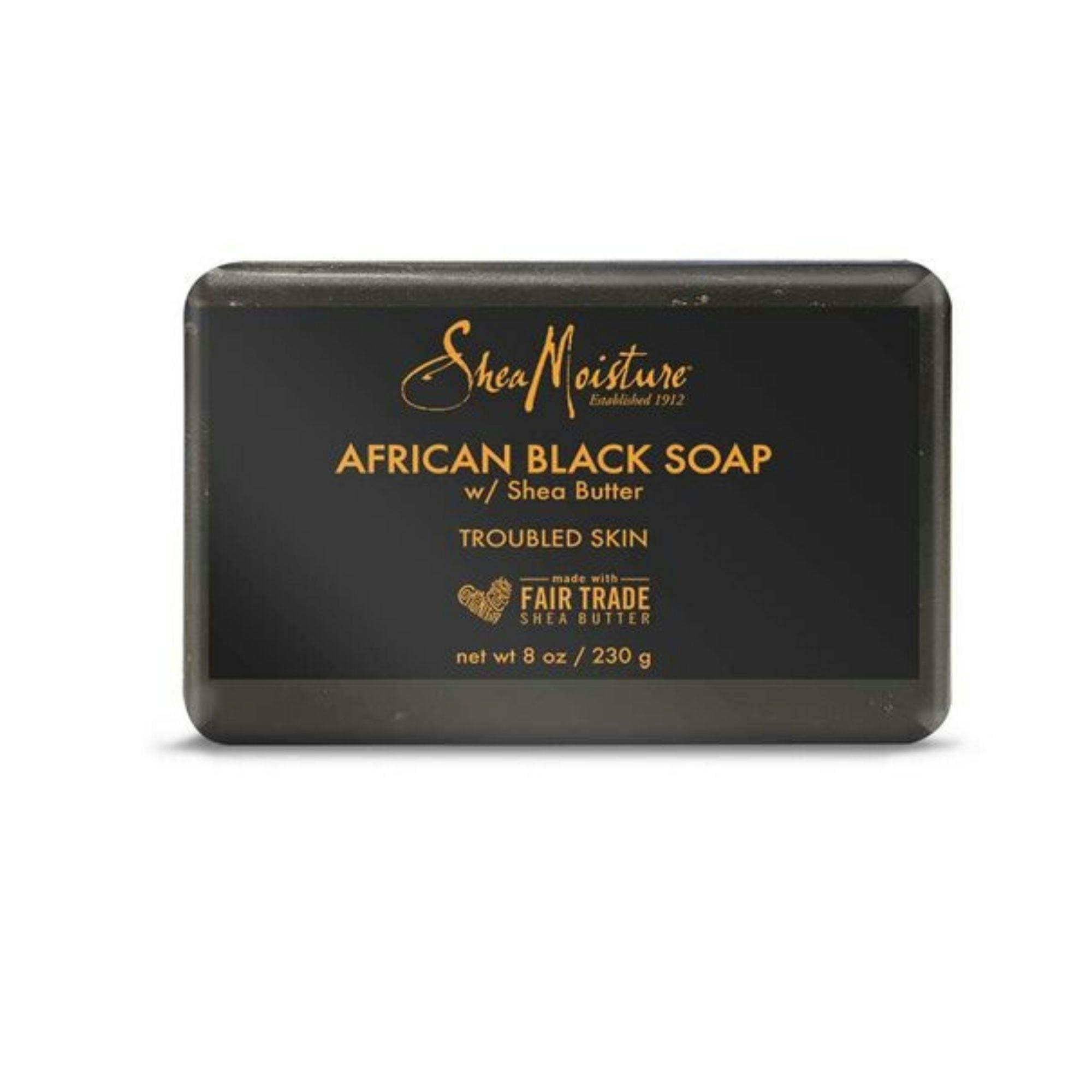Shea Moisture African Black Soap with Shea Butter 230g