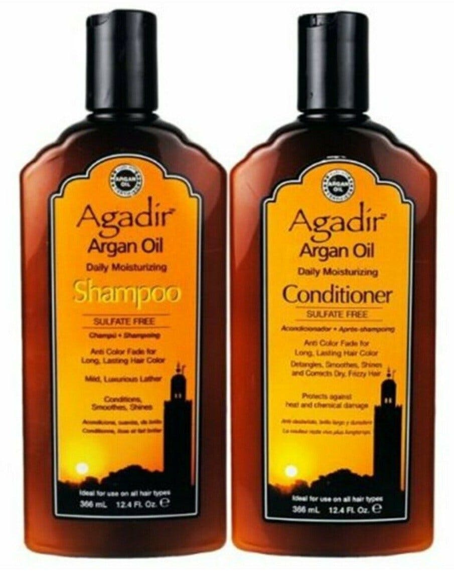 Agadir Argan Oil Daily Moisturizing Shampoo and Conditioner 366ml Bundle