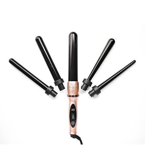 H2D Rose Gold X5 Professional Curling Wand