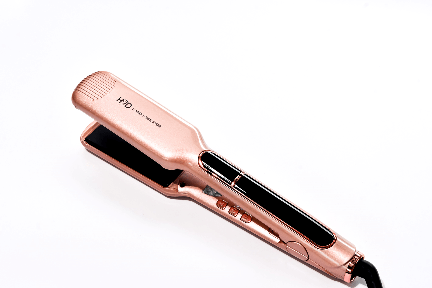 H2D Linear 11 Rose Gold Wide Hair Straightener