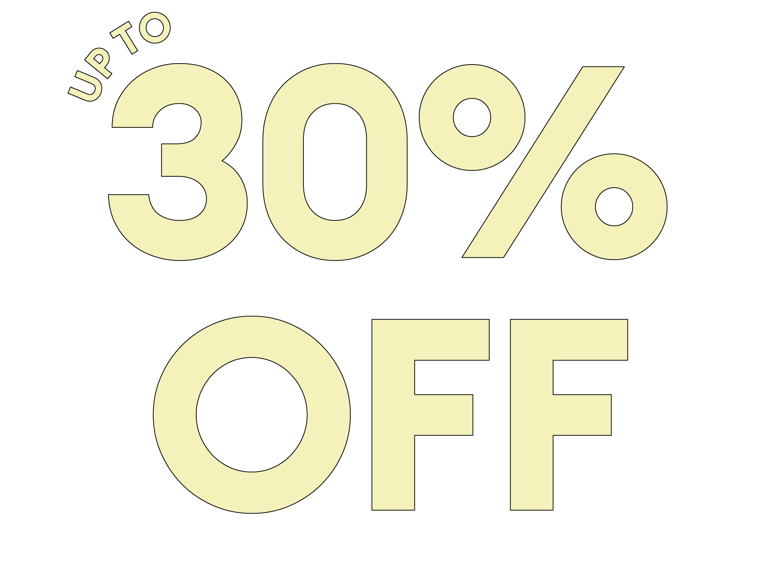 Up To 30% Off